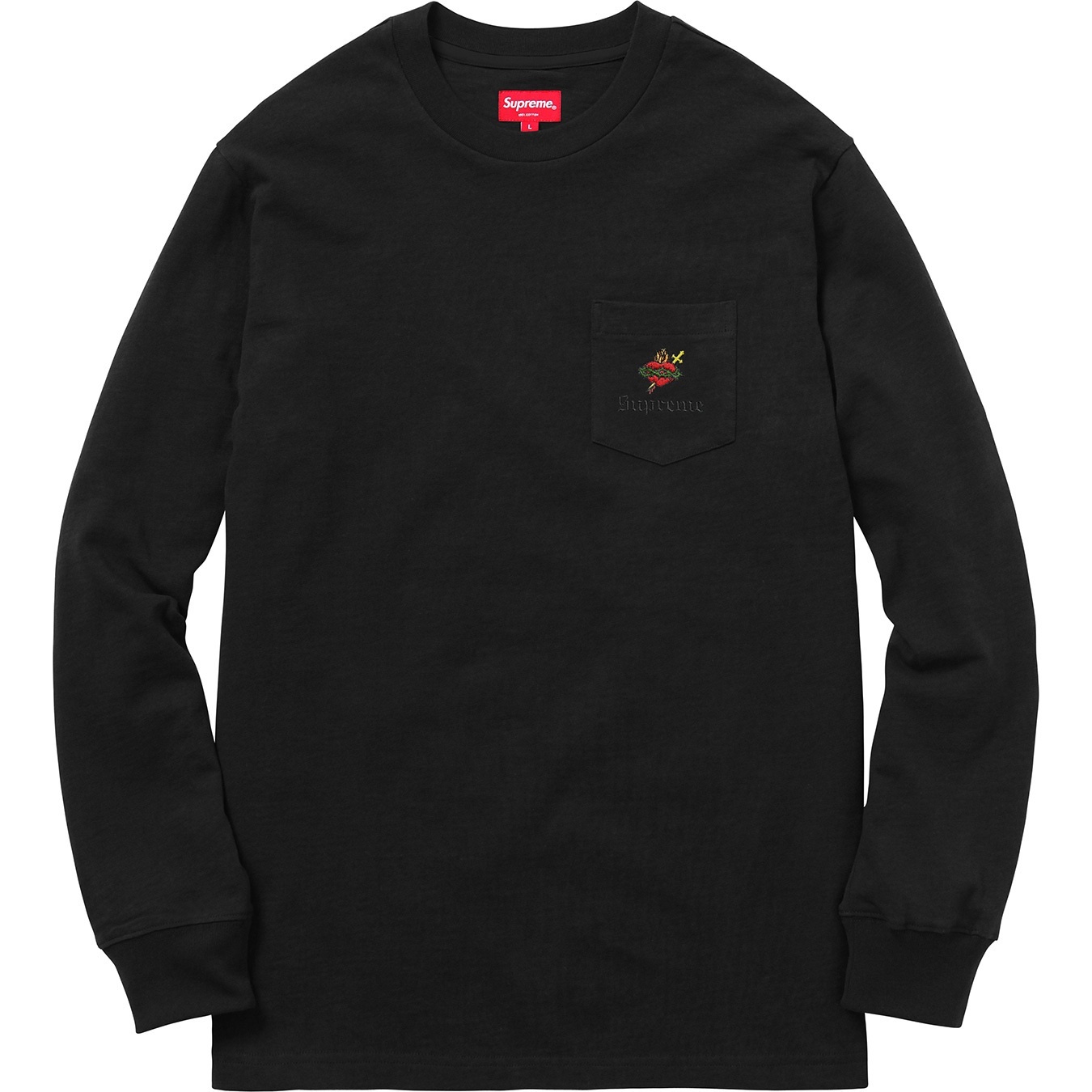 Sacred Heart L/S Pocket Tee view 8
